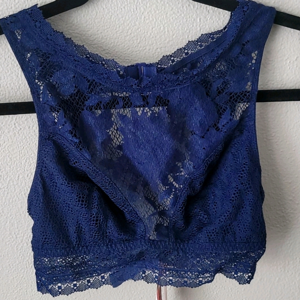 Navy blue Victorias secret bralette